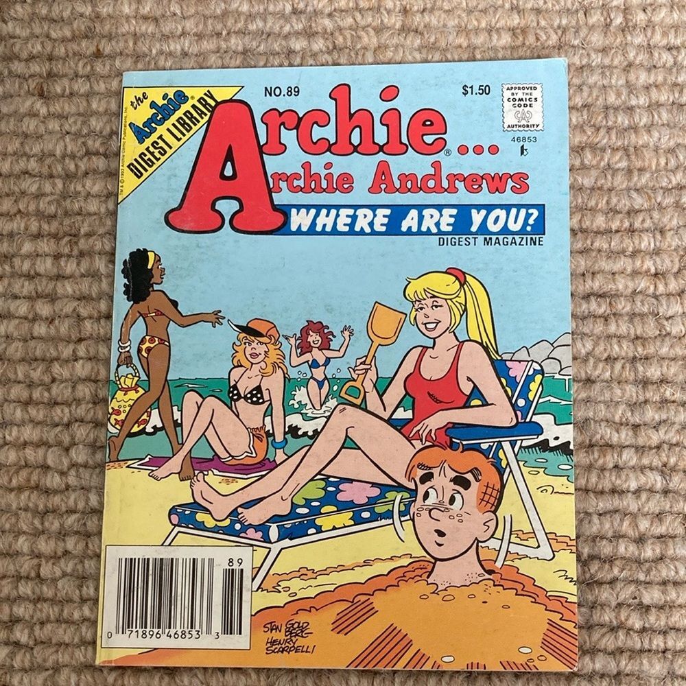 Archie...Archie Andrews Where Are You? Digest Magazine #89
